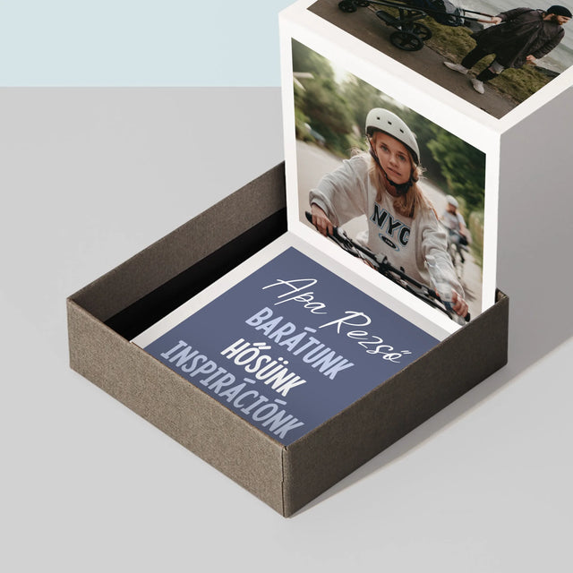 Fotókollázs: Apa Barát - Harmonika Fotókészlet