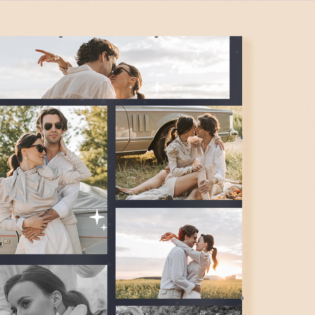 Fotókollázs: To The Moon And Back - Plakát