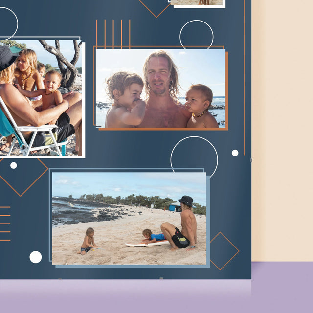 Fotókollázs: Best Dad Ever - Plakát