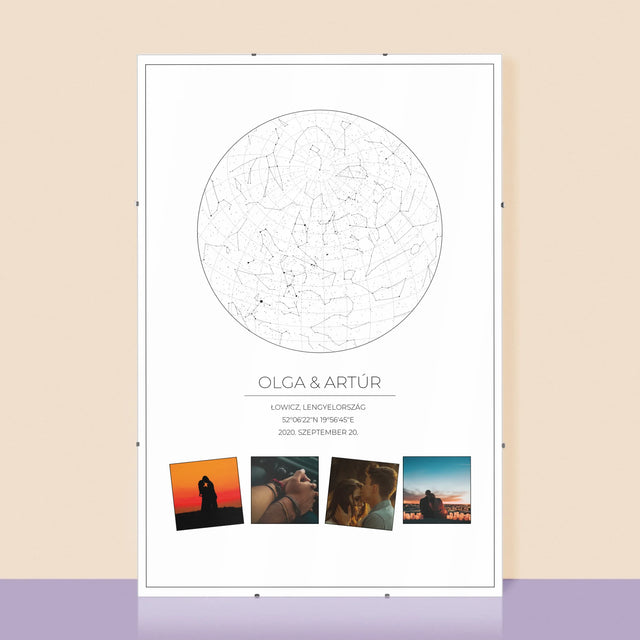 Csillagtérkép: Csillagtérkép: Csillagaink A Világban - Plakát