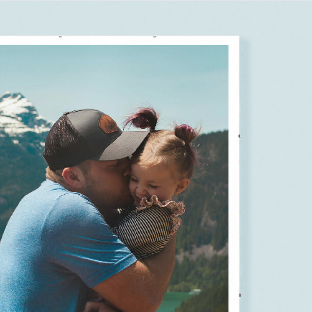 Fotó És Felirat: Pótolhatatlan Apa Dedikálás - Plakát