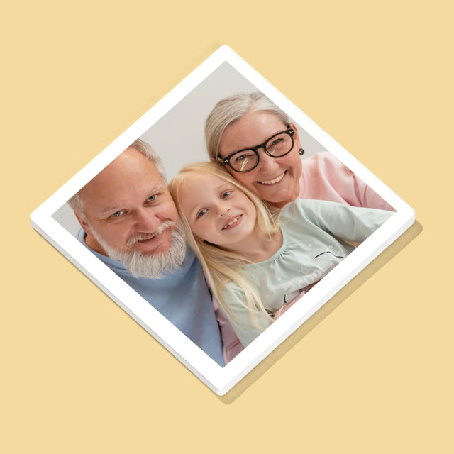 Fotókollázs: Szeretett Nagypapa - Poháralátét