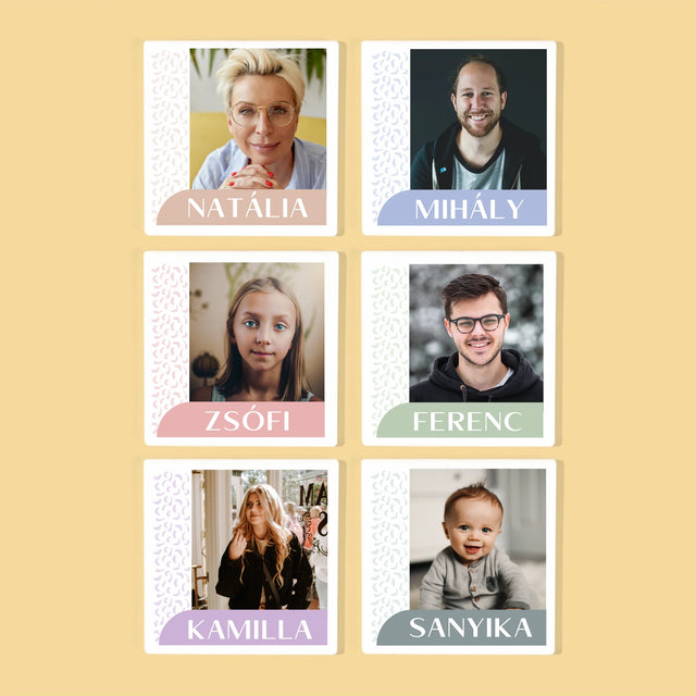 Fotó És Felirat: Neveitek - Poháralátét