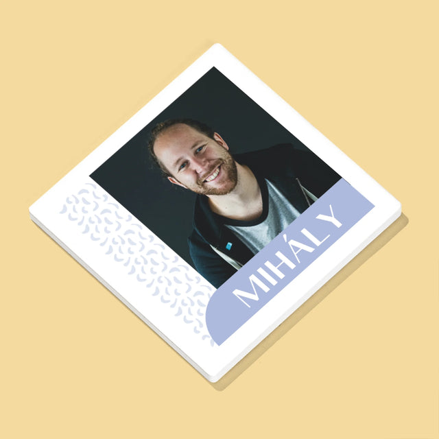 Fotó És Felirat: Neveitek - Poháralátét