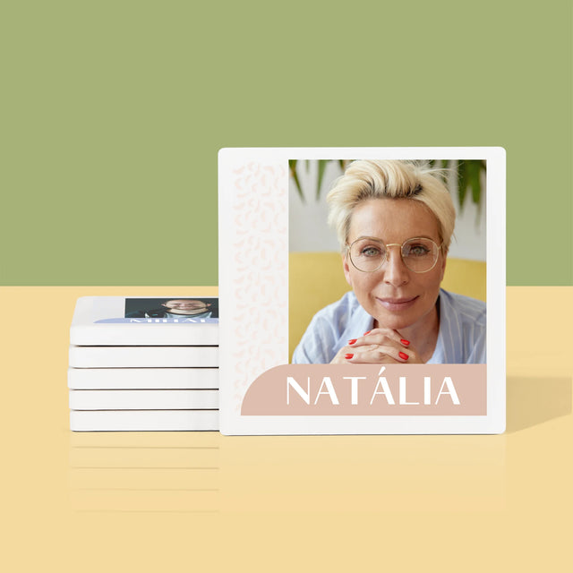 Fotó És Felirat: Neveitek - Poháralátét