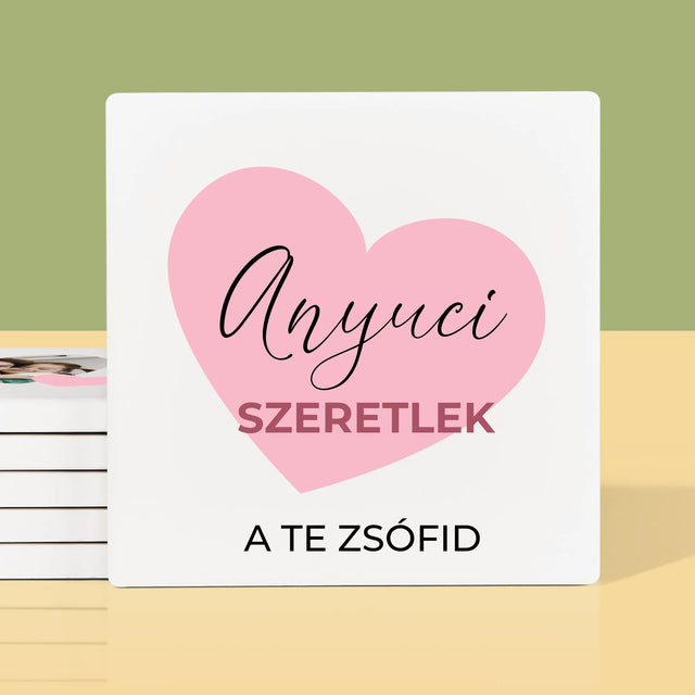 Fotókollázs: Anyuci - Poháralátét