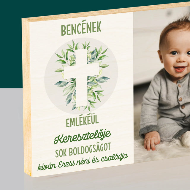 Fotó És Felirat: Keresztelő Levélkék - Nyomtatás Fára