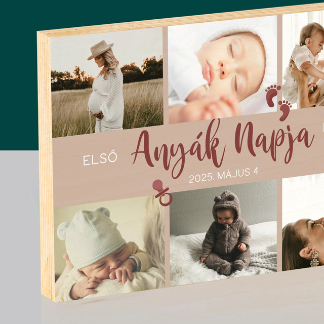 Fotókollázs: Első Anyák Napja - Nyomtatás Fára