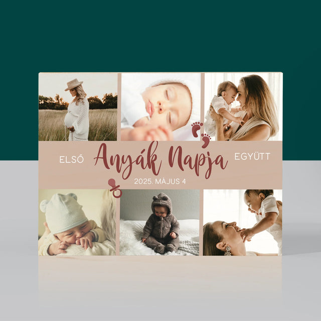 Fotókollázs: Első Anyák Napja - Nyomtatás Fára