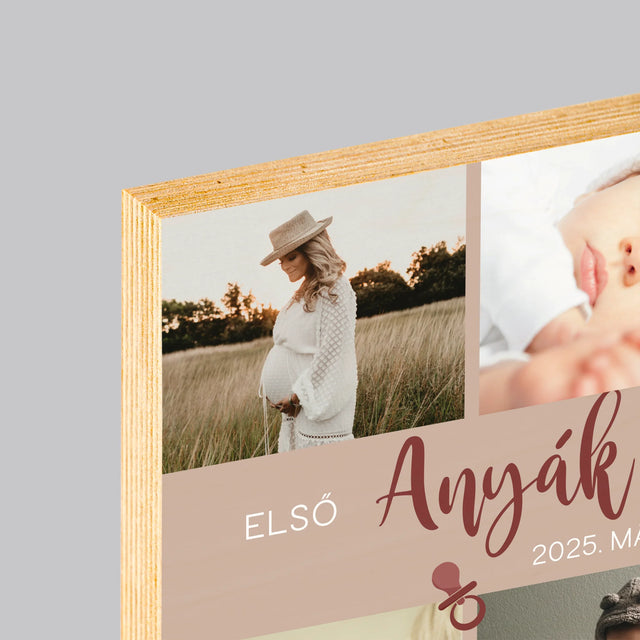 Fotókollázs: Első Anyák Napja - Nyomtatás Fára