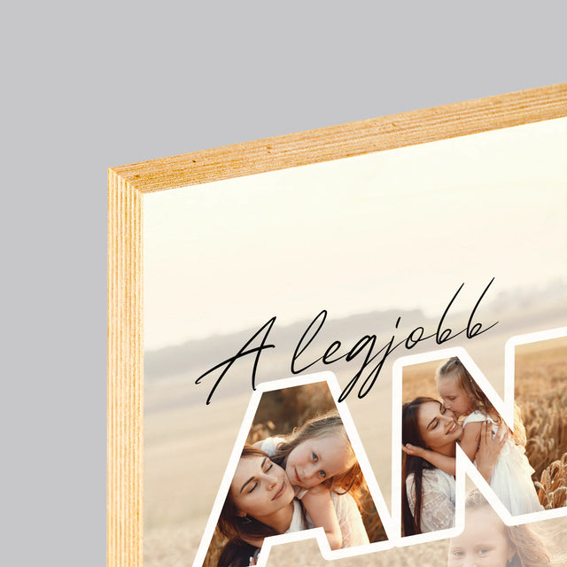 Szó Fotókból: A Legjobb Anya A Világon Fénykép - Nyomtatás Fára