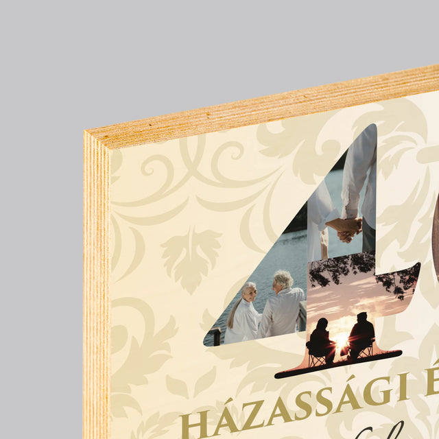 Szó Fotókból: 40. Házassági Évforduló - Nyomtatás Fára