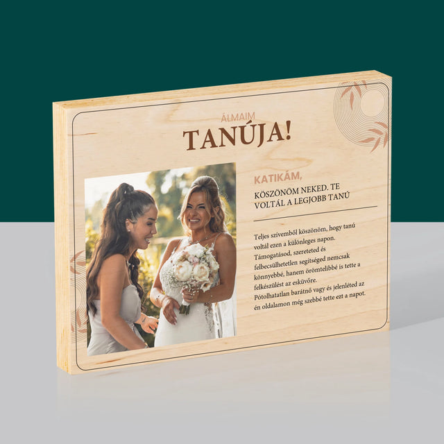 Fotó És Felirat: Álmaim Tanúja - Nyomtatás Fára