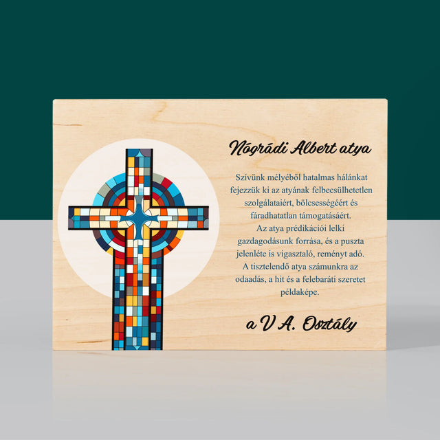 Név És Aláírás: Köszönet Kereszt - Nyomtatás Fára