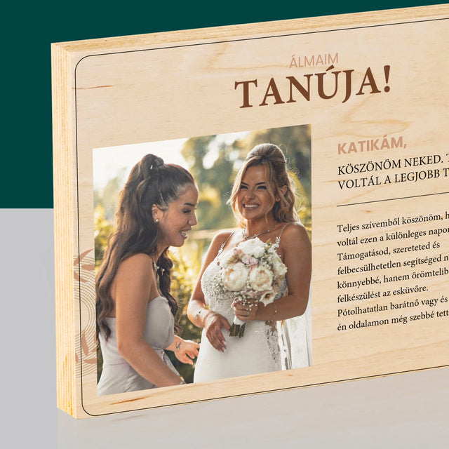 Fotó És Felirat: Álmaim Tanúja - Nyomtatás Fára