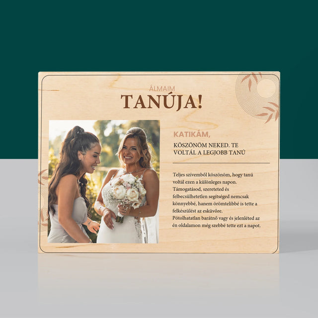 Fotó És Felirat: Álmaim Tanúja - Nyomtatás Fára