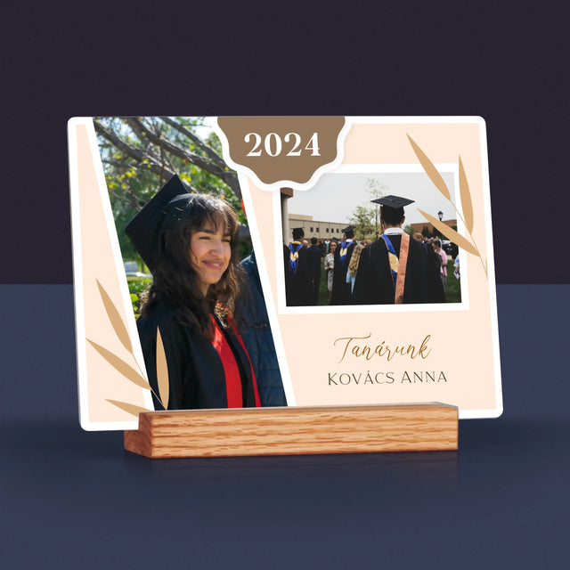 Fotókollázs: Tanárunk - Akrilüvegre Nyomtatott Kép