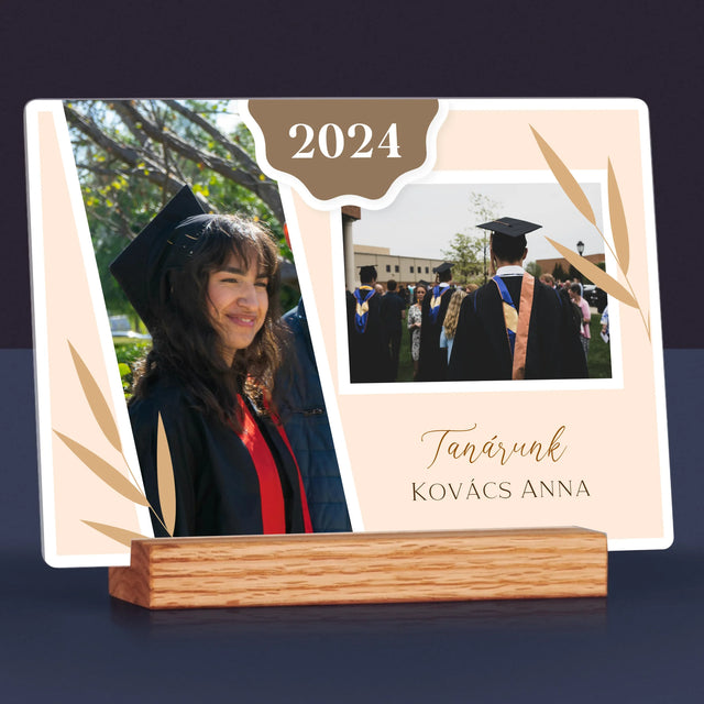 Fotókollázs: Tanárunk - Akrilüvegre Nyomtatott Kép