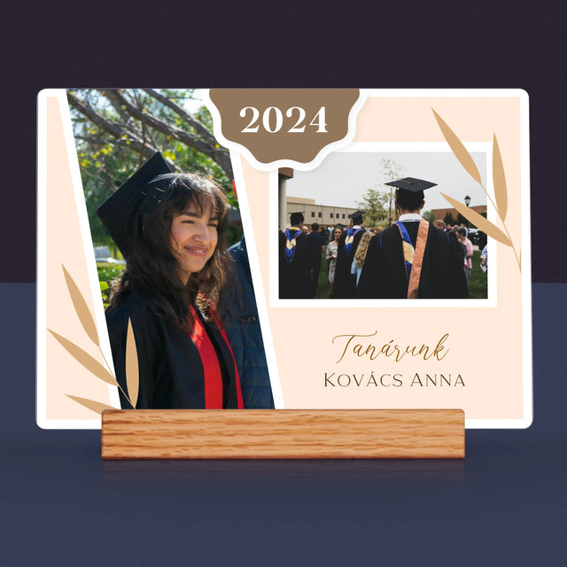 Fotókollázs: Tanárunk - Akrilüvegre Nyomtatott Kép