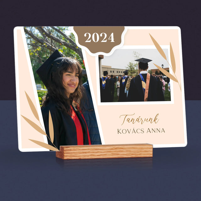 Fotókollázs: Tanárunk - Akrilüvegre Nyomtatott Kép