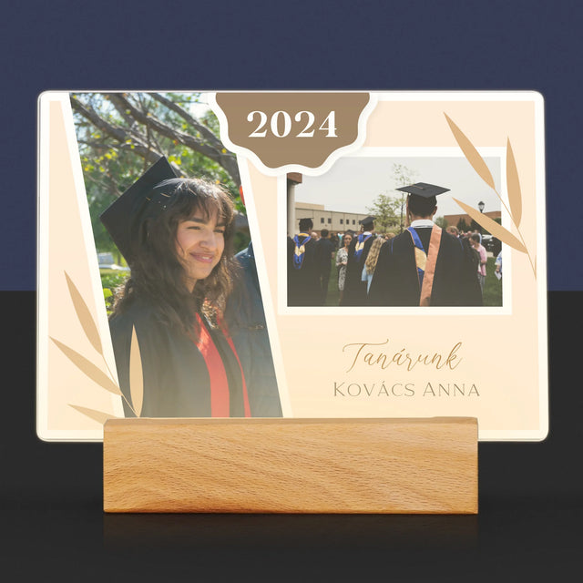 Fotókollázs: Tanárunk - Akrilüvegre Nyomtatott Kép