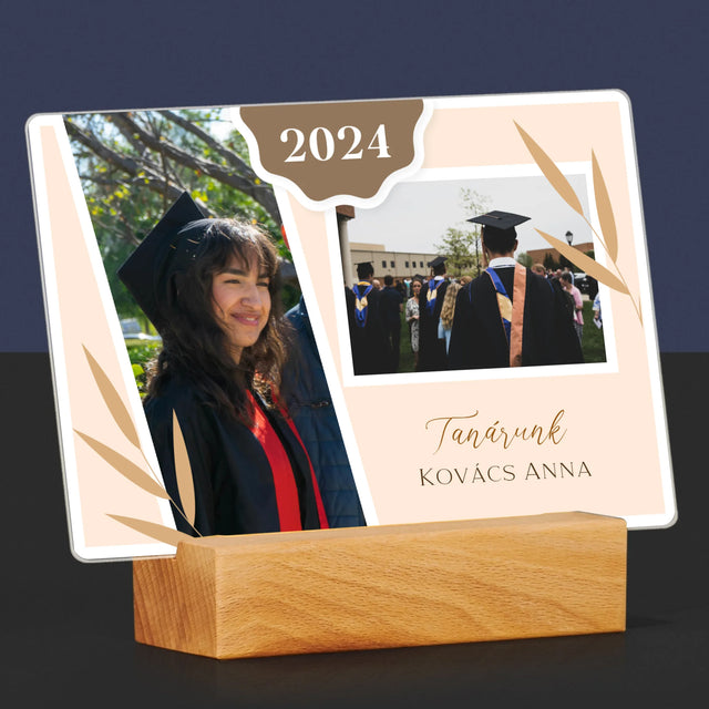 Fotókollázs: Tanárunk - Akrilüvegre Nyomtatott Kép