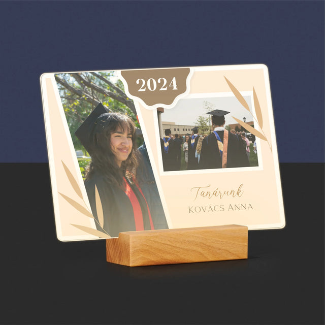 Fotókollázs: Tanárunk - Akrilüvegre Nyomtatott Kép