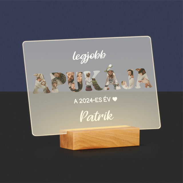 Szó Fotókból: Az Év Legjobb Apukája - Akrilüvegre Nyomtatott Kép