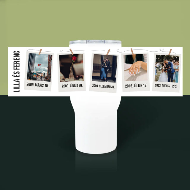 Közös Történetünk: A Kezdet - Fehér Termoszbögre