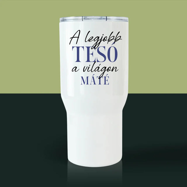 Fotókollázs: A Legjobb Fiútestvér A Világon - Fehér Termoszbögre
