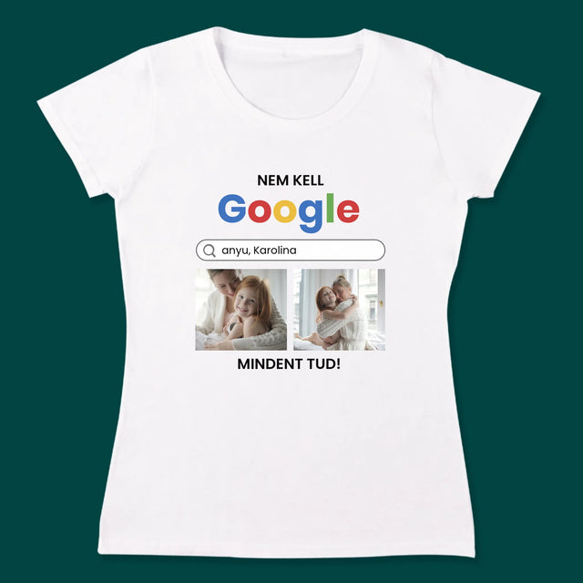 Fotókollázs: Nincs Szükségem A Google-Ra - Pólók Párnak