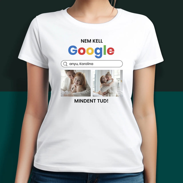 Fotókollázs: Nincs Szükségem A Google-Ra - Pólók Párnak