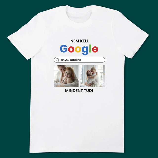 Fotókollázs: Nincs Szükségem A Google-Ra - Pólók Párnak