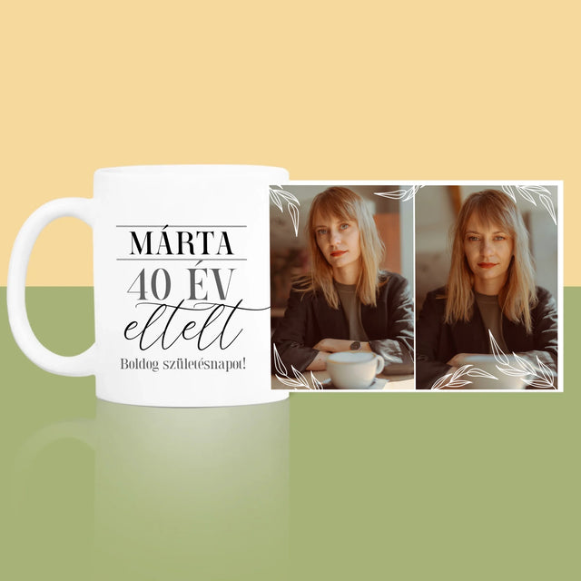 Fotókollázs: Elmúlt 40 Év - Bögre