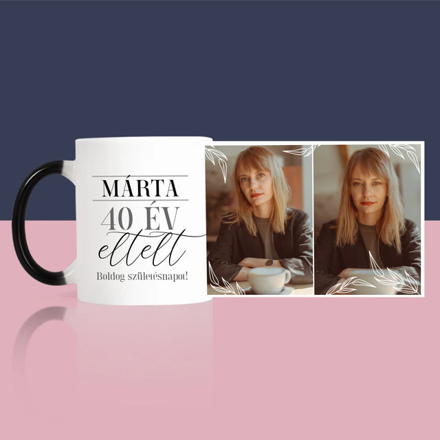 Fotókollázs: Elmúlt 40 Év - Bögre