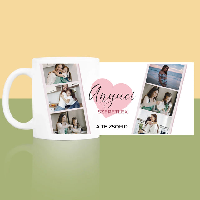 Fotókollázs: Anyuci - Bögre
