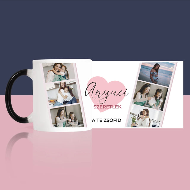 Fotókollázs: Anyuci - Bögre
