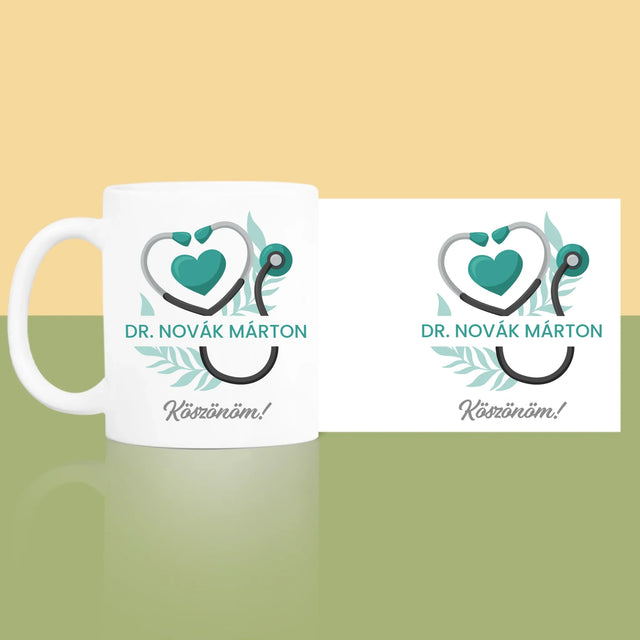 Monogram: Köszönet Az Orvosnak - Bögre