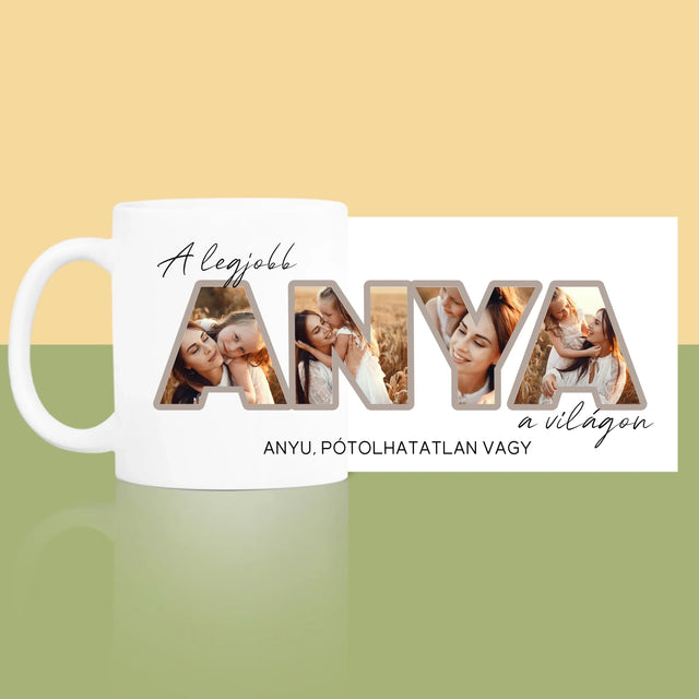 Szó Fotókból: A Legjobb Anya A Világon Fénykép - Bögre