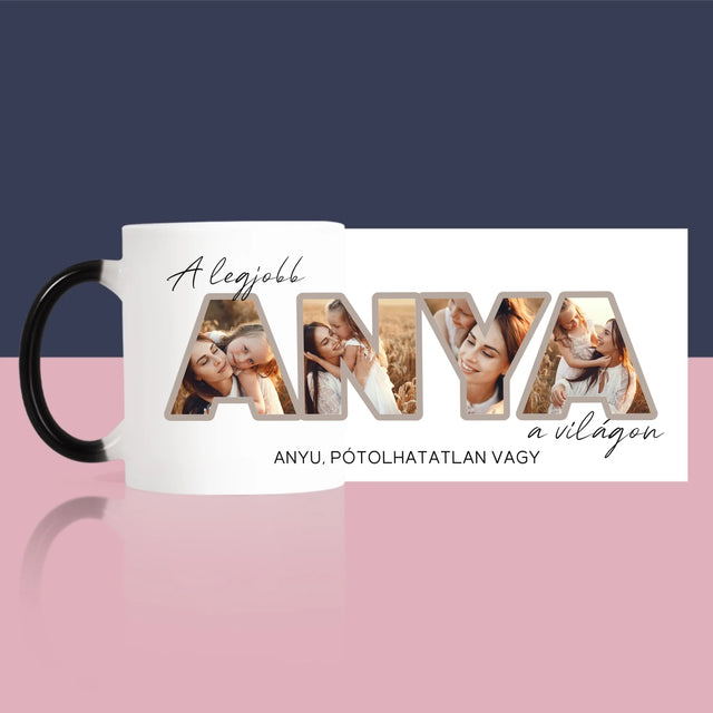 Szó Fotókból: A Legjobb Anya A Világon Fénykép - Bögre