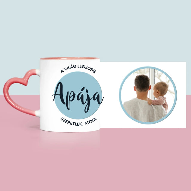 Fotó És Felirat: A Világ Legjob Apája - Bögre
