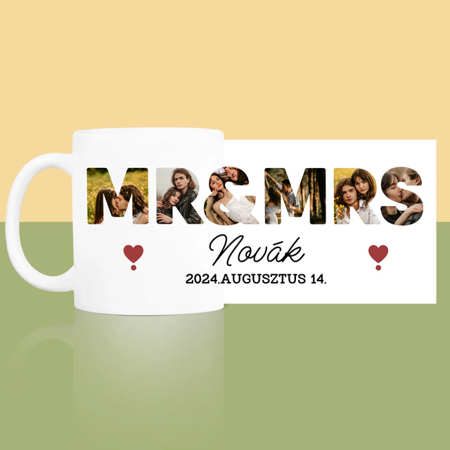 Szó Fotókból: Mr&Mrs - Bögre