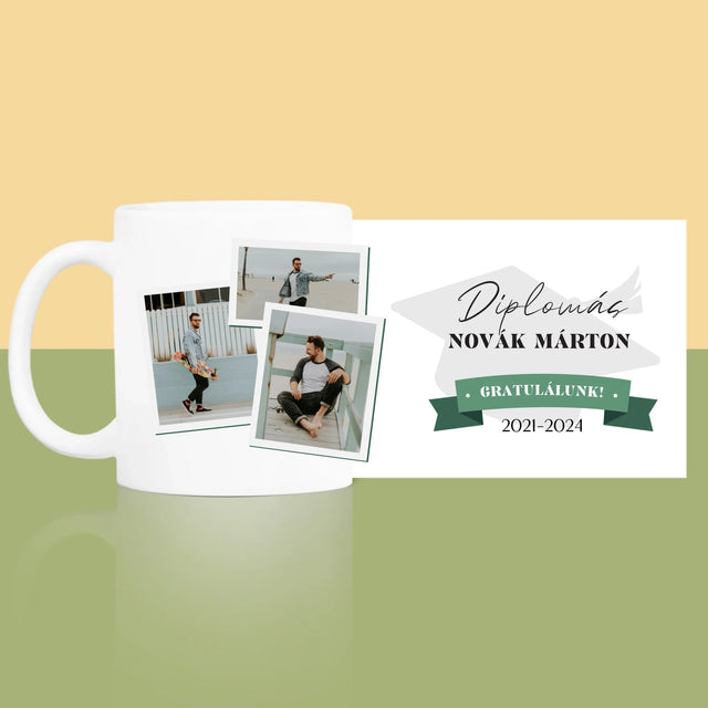 Újság Címlap: Abszolvens - Bögre