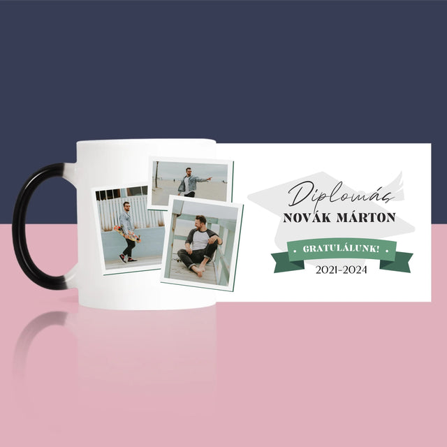 Újság Címlap: Abszolvens - Bögre