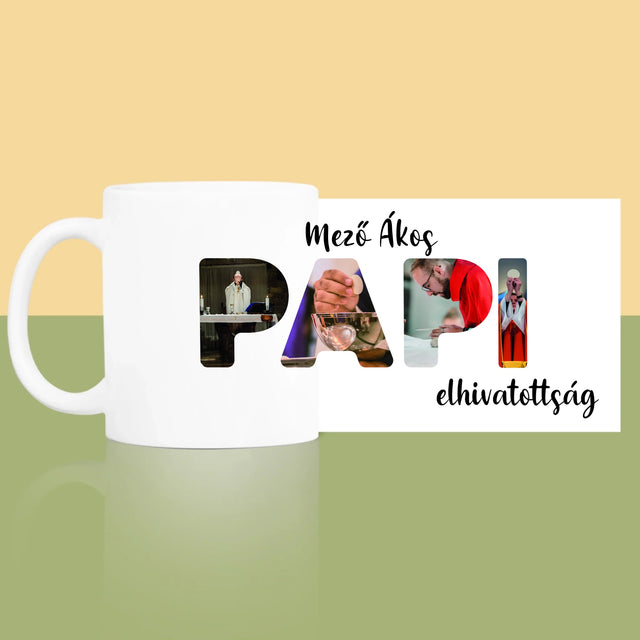 Szó Fotókból: Papi Elhivatottság - Bögre