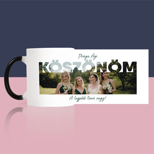 Fotó És Felirat: A Legjobb Tanú Vagy - Bögre