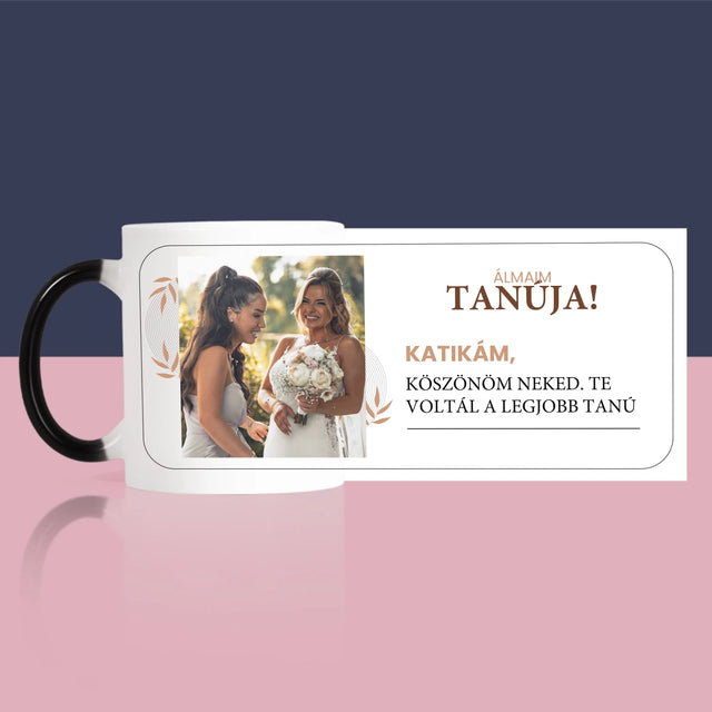 Fotó És Felirat: Álmaim Tanúja - Bögre