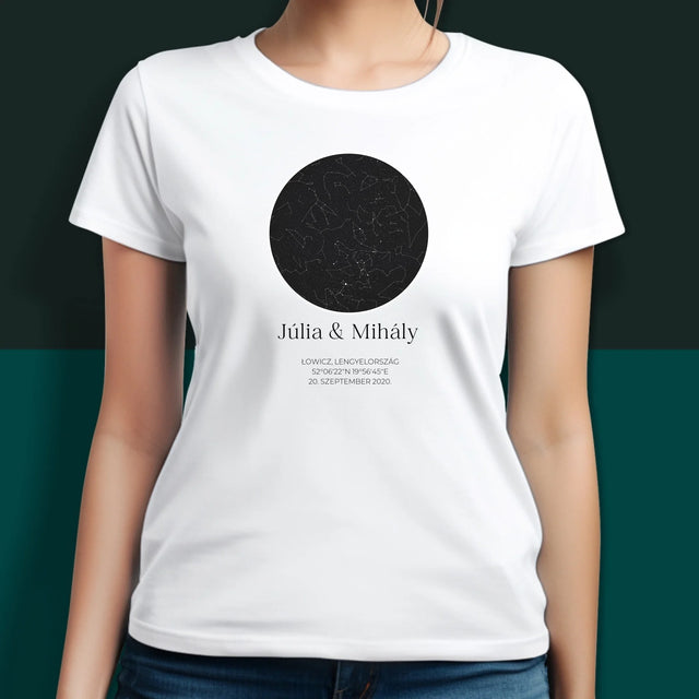 Csillagtérkép: Csillagtérkép: Szerelmeseknek - Pólók Párnak