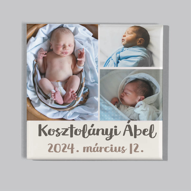 Fotókollázs: Egy Gyermek Születése - Mágneskészlet