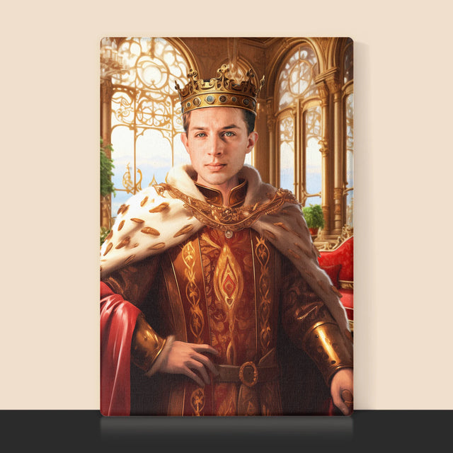 Királyi Portré: Uralkodó - Keretes Nyomtatott Kép 30X40